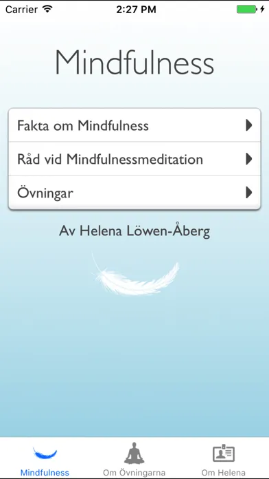 Mindfulness av Helena Löwen-Åberg應用截圖