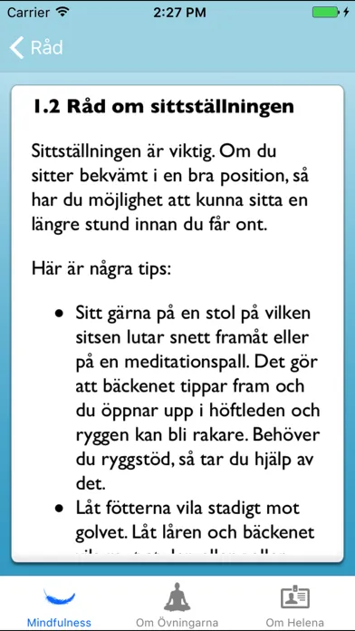 Mindfulness av Helena Löwen-Åberg應用截圖