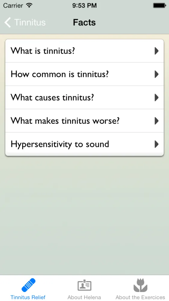صور Tinnitus Relief by Helena Löwen-Åberg