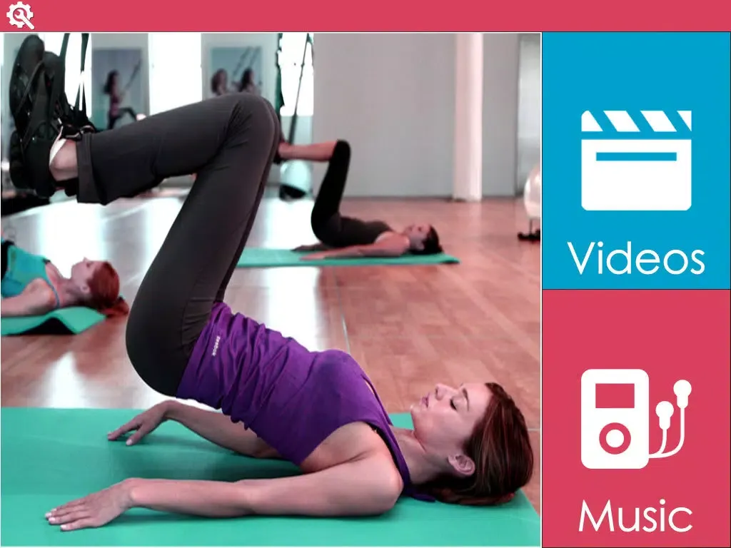 Capturas de tela do Health and Fitness Videos iPad 
