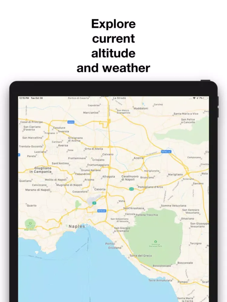 Altimeter – Check an Altitude iPad  स्क्रीनशॉट