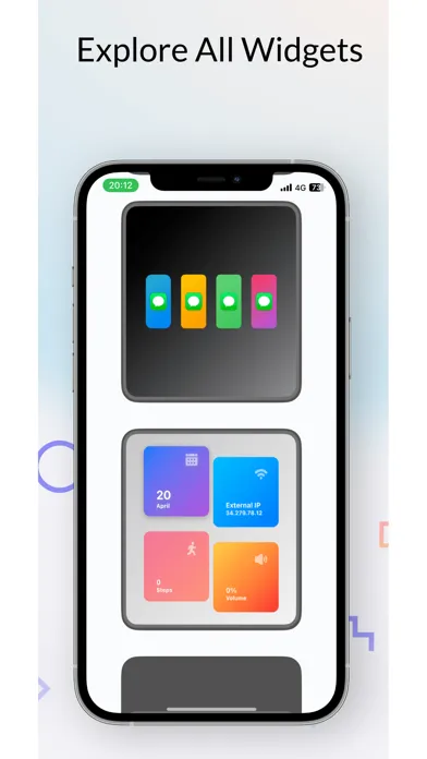 Widgetify - Colorful Widgets应用截图