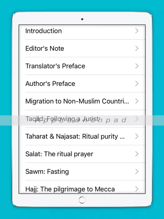 صور A code of Practice iPad