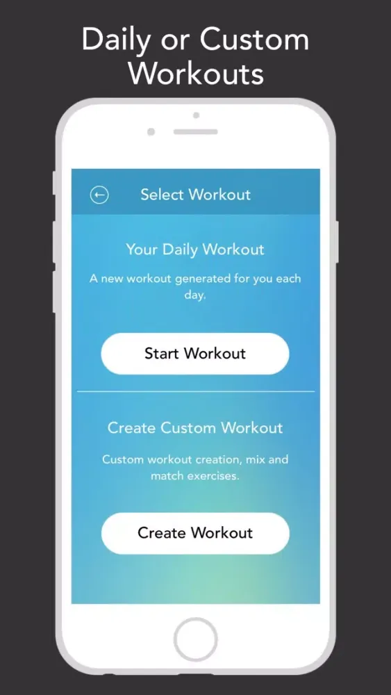 Zrzuty ekranu Smart Fitness - Daily & Custom Workouts