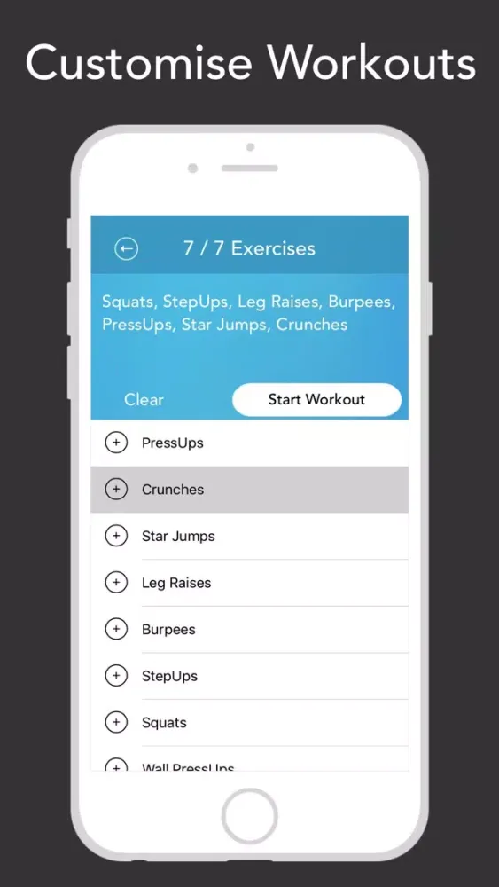 Zrzuty ekranu Smart Fitness - Daily & Custom Workouts