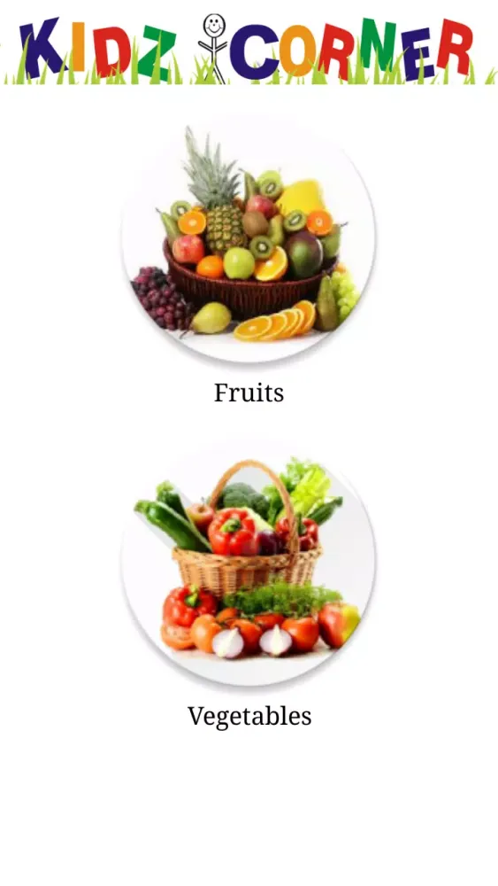 ภาพหน้าจอของ Fruits and Vegetables