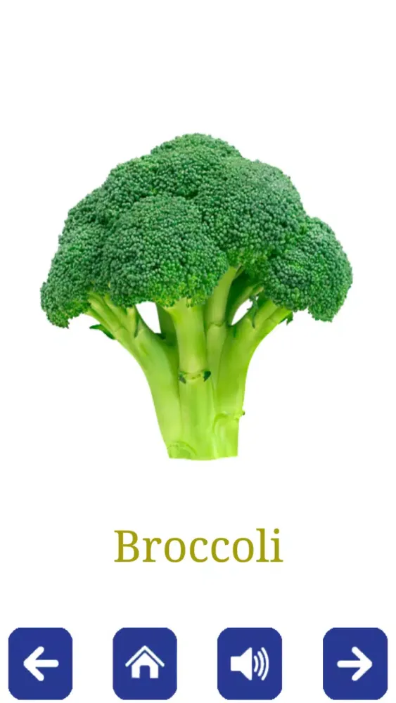 ภาพหน้าจอของ Fruits and Vegetables
