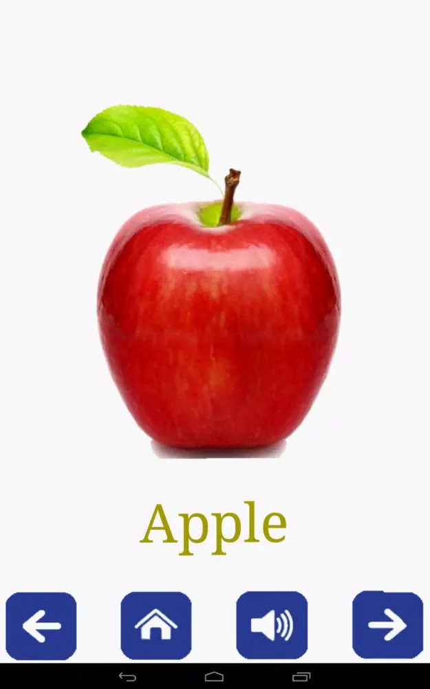 ภาพหน้าจอของ Fruits and Vegetables