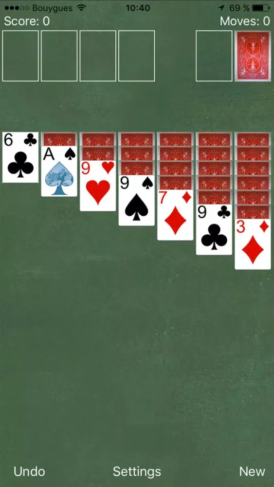 Zrzuty ekranu Пасьянс 2016 - Клондайк бесплатно