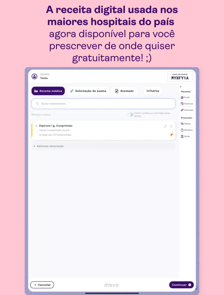Mevo Profissionais Screenshots