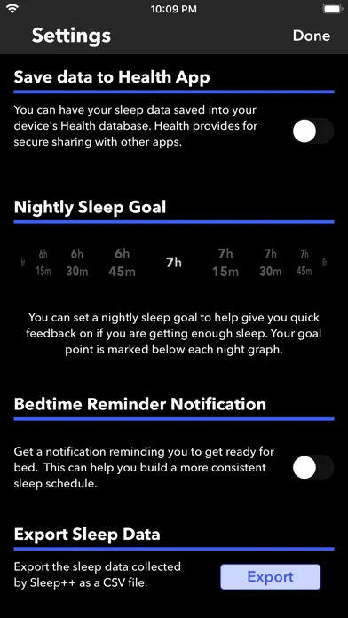Sleep++ 스크린샷