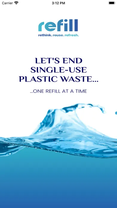 Refill Ireland Tap Map Screenshots