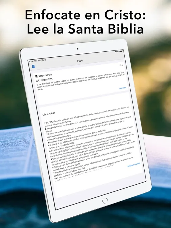 Ảnh chụp màn hình của Biblia Reina Valera en Español iPad 