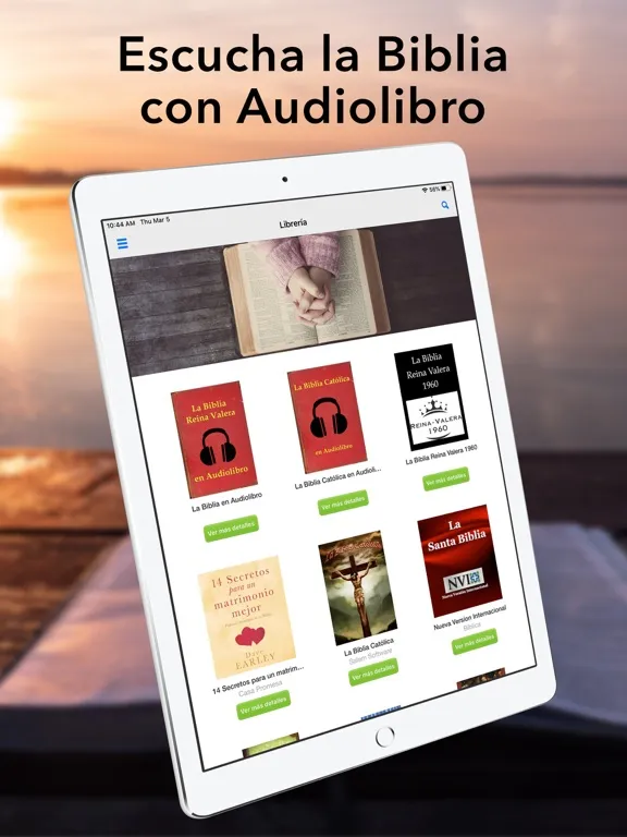 Ảnh chụp màn hình của Biblia Reina Valera en Español iPad 