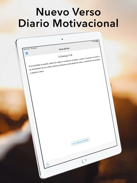 Ảnh chụp màn hình của Biblia Reina Valera en Español iPad 