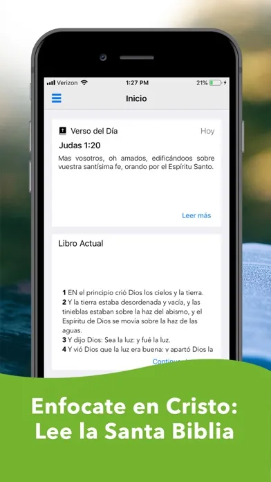 Ảnh chụp màn hình của Biblia Reina Valera en Español