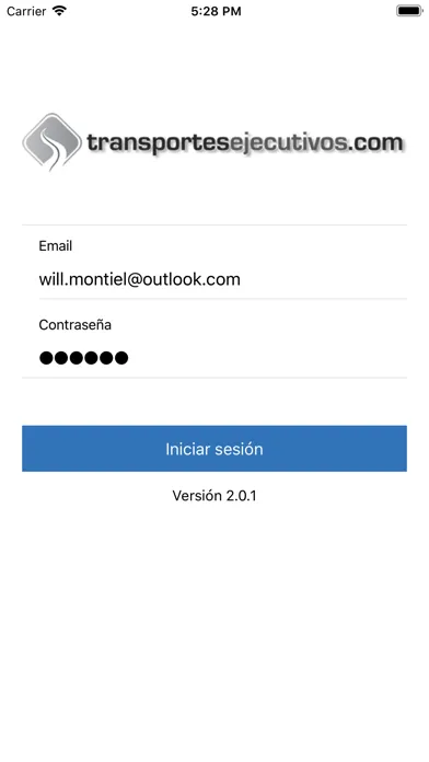 Capturas de tela do Transportes Ejecutivos