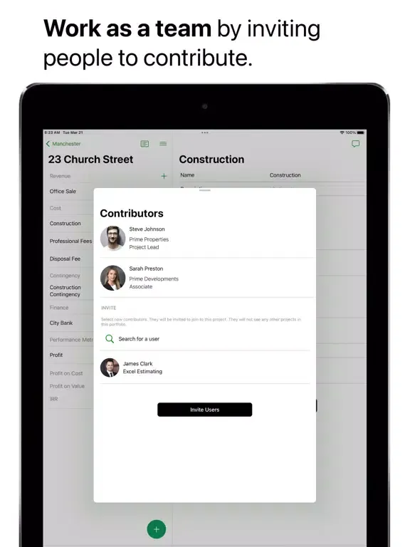 Development Appraisals iPad  스크린샷