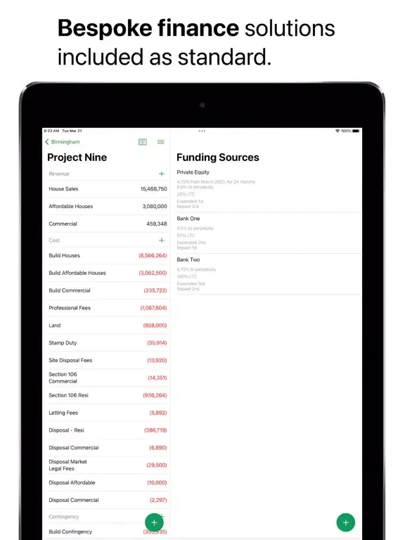 Development Appraisals iPad  스크린샷