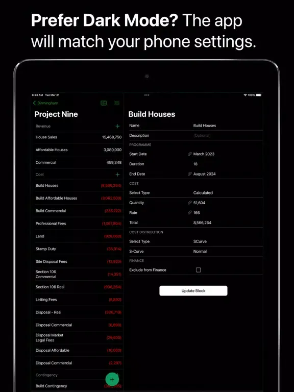 Development Appraisals iPad  스크린샷