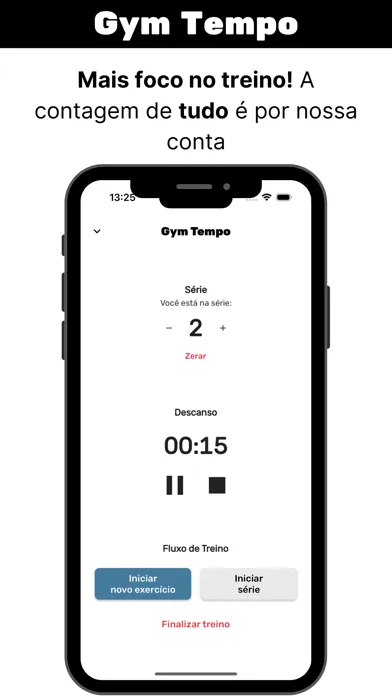 Gym Tempo - Contagem no treino 스크린샷