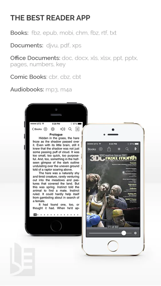 TotalReader for iPhone - The BEST eBook reader for epub, fb2, pdf, djvu, mobi, rtf, txt, chm, cbz, cbr应用截图