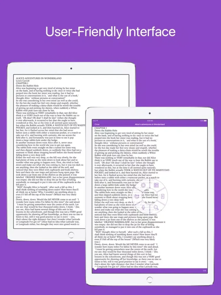 TXT Reader Pro - Reader for txt format iPad  Screenshots