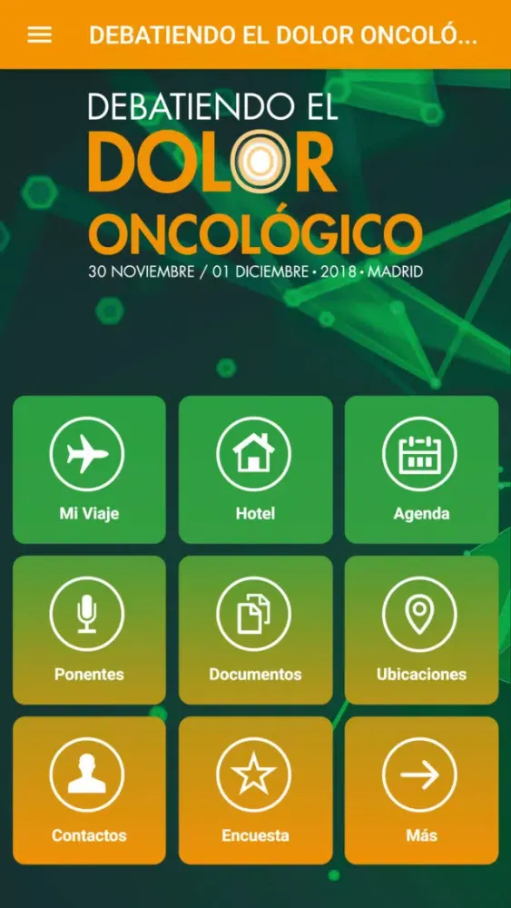 Zrzuty ekranu Dolor Oncológico