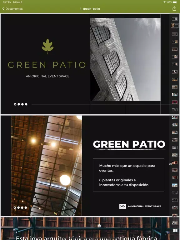 Green Patio iPad  Screenshots