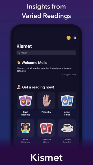 Screenshot di Kismet - Tarot, Astrology