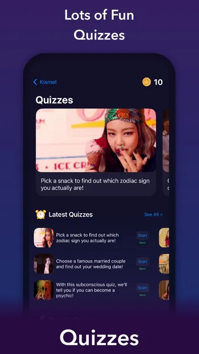 Screenshot di Kismet - Tarot, Astrology