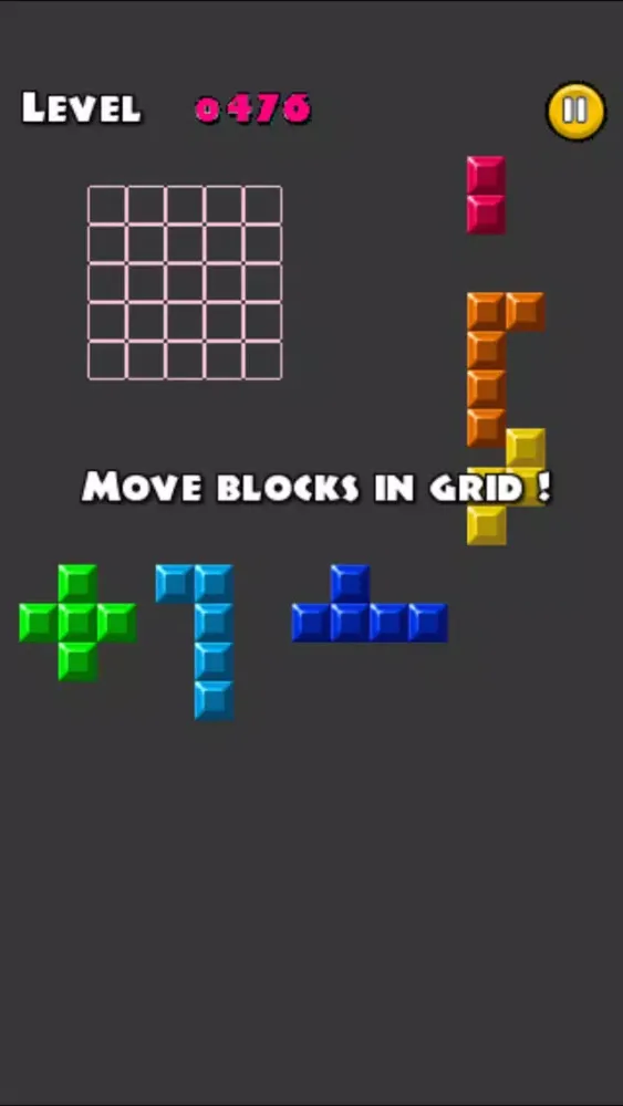 Captures d'écran de Pentomino assembly