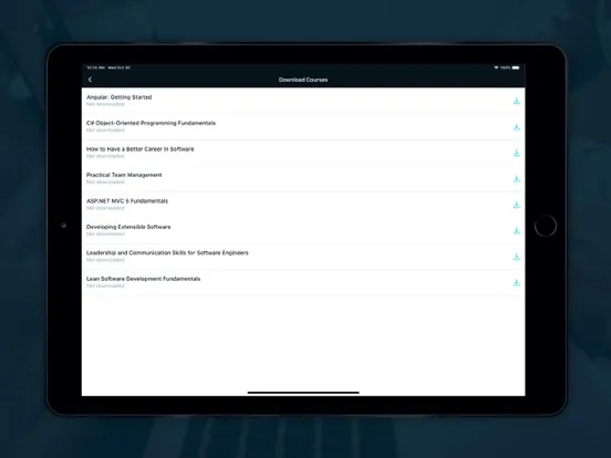 Deventure Training iPad  Ekran Görüntüleri