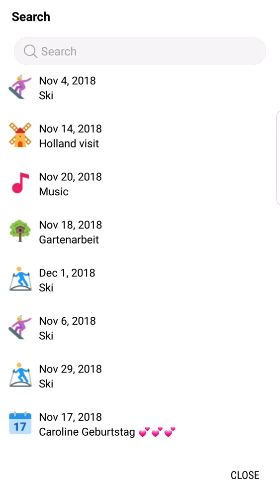 Скриншоты Japan Calendar