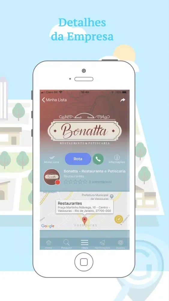 Screenshot di Guia Vale do Café