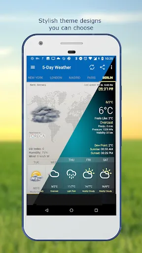 Weather & Clock Widget应用截图
