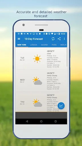 Weather & Clock Widget应用截图