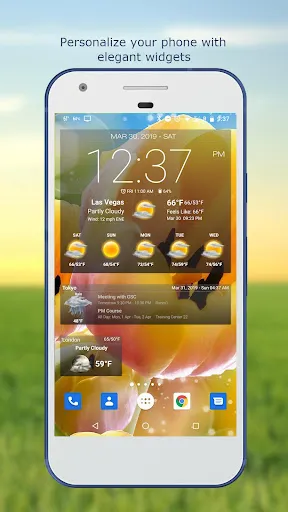 Screenshot di Weather & Clock Widget Plus