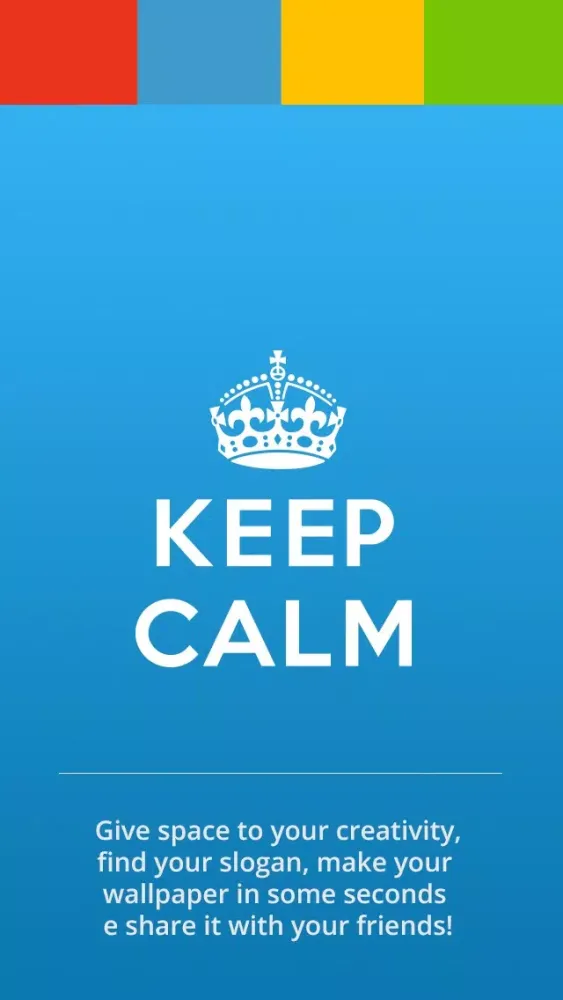 Capturas de pantalla de Keep Calm for iPhone