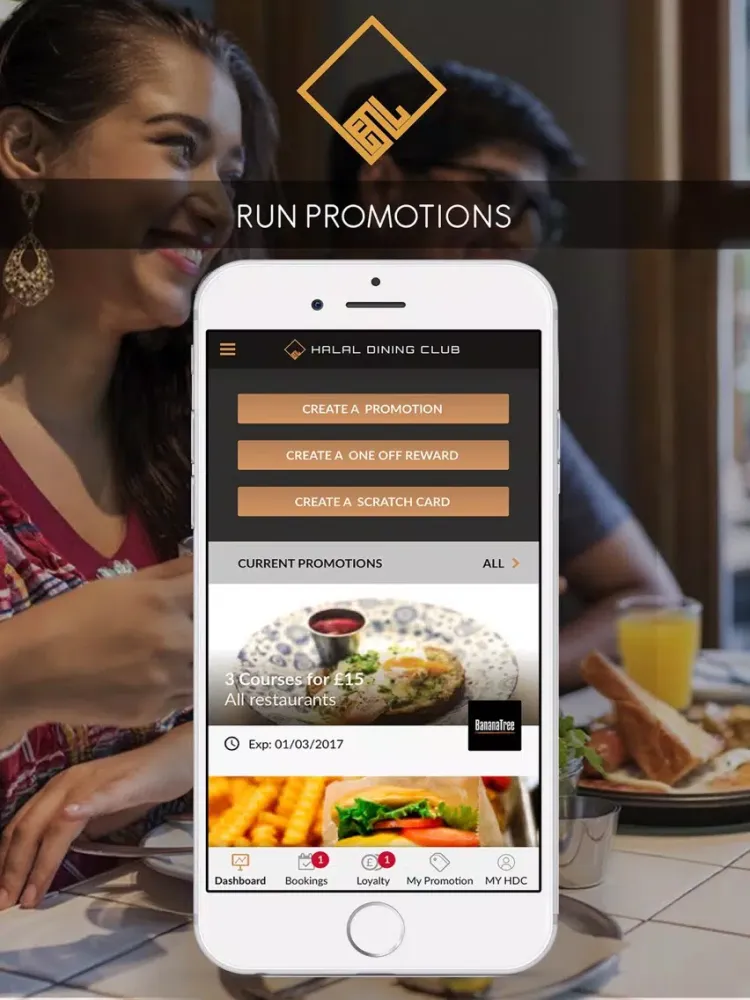 Ảnh chụp màn hình của HDC For Restaurant Owners iPad 