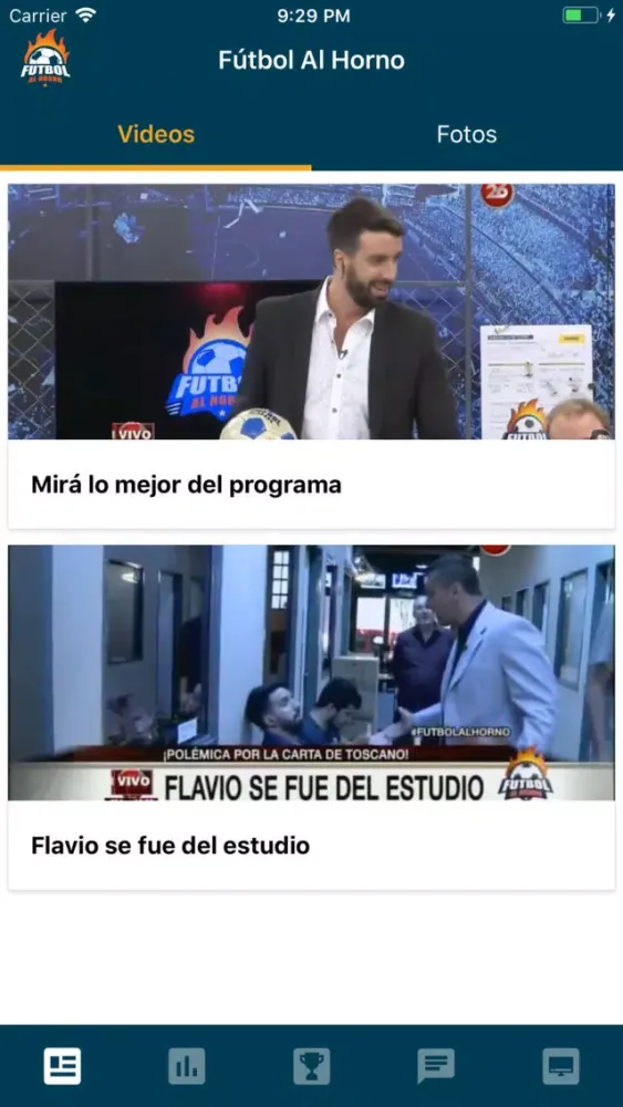 Fútbol Al Horno應用截圖