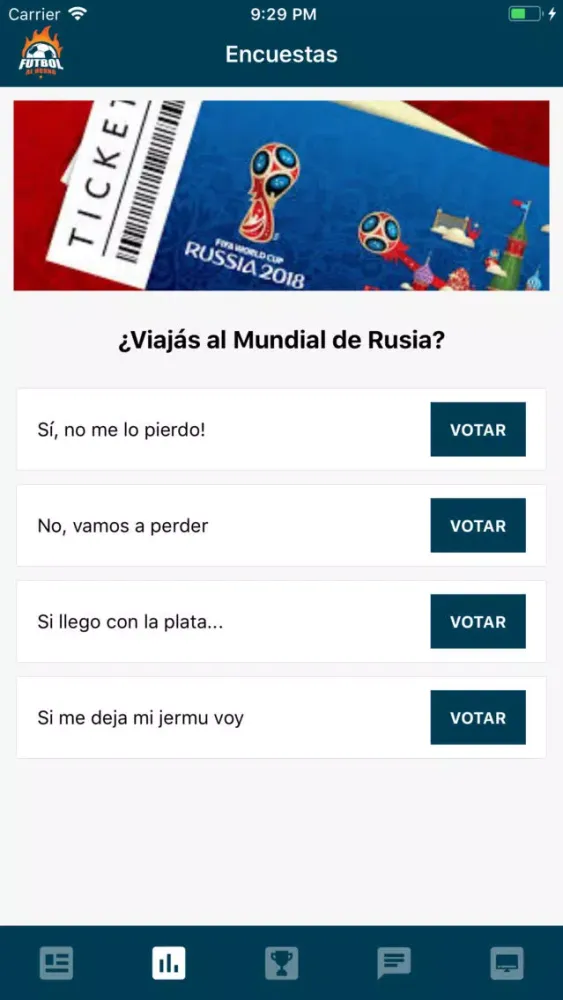 Fútbol Al Horno應用截圖