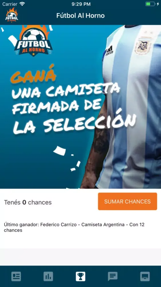 Fútbol Al Horno應用截圖