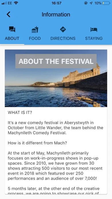 ภาพหน้าจอของ Aberystwyth Comedy Festival
