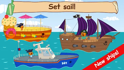 Скриншоты Kid-E-Cats: Sea Adventure Game