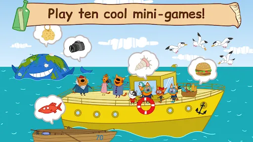 Скриншоты Kid-E-Cats: Sea Adventure Game