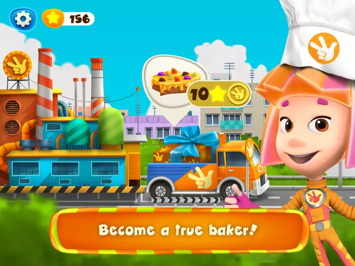 Fixies Cake Bakery Story! Decorating Baking Games iPad  سکرین شاٹس