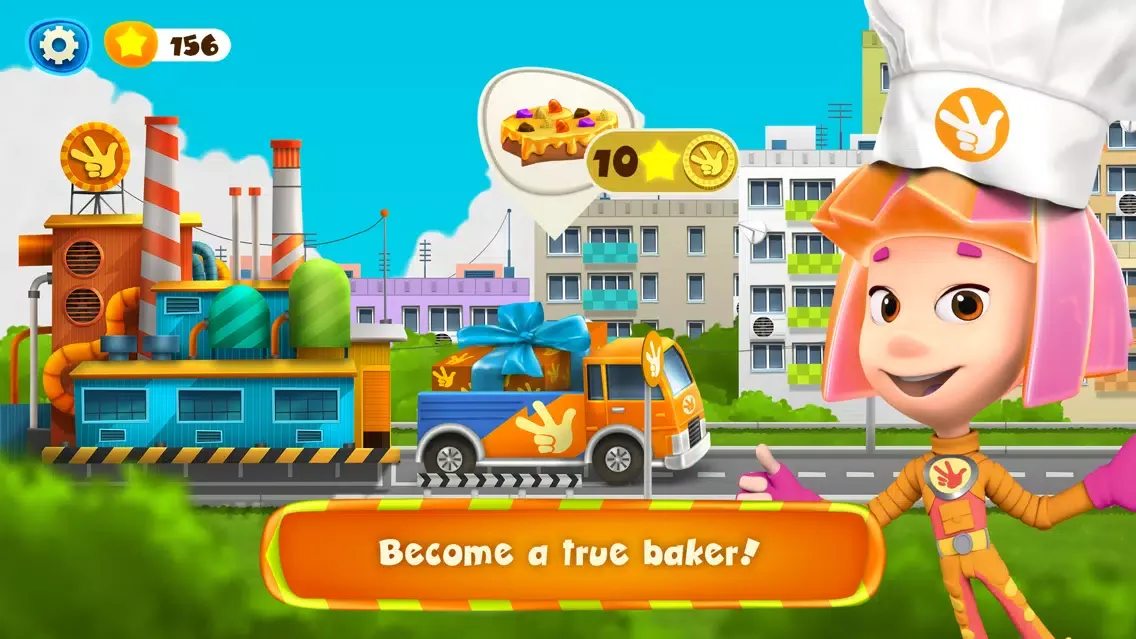 Fixies Cake Bakery Story! Decorating Baking Games سکرین شاٹس