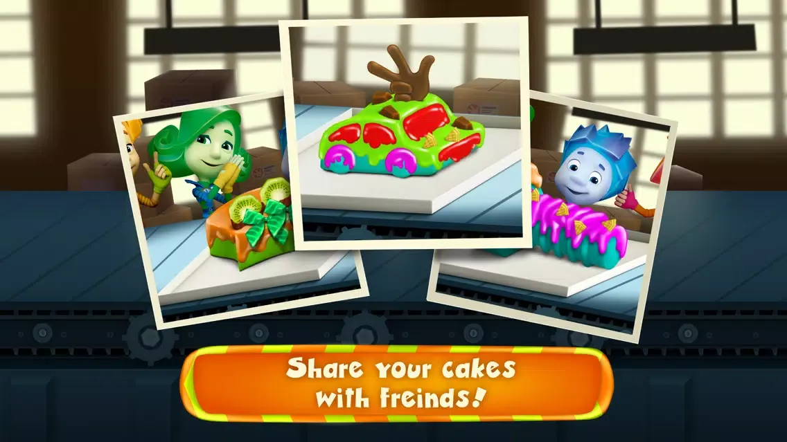 Fixies Cake Bakery Story! Decorating Baking Games سکرین شاٹس
