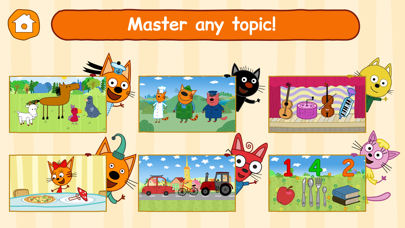 Tangkapan skrin Kid-E-Cats: Toddler Games ABC!